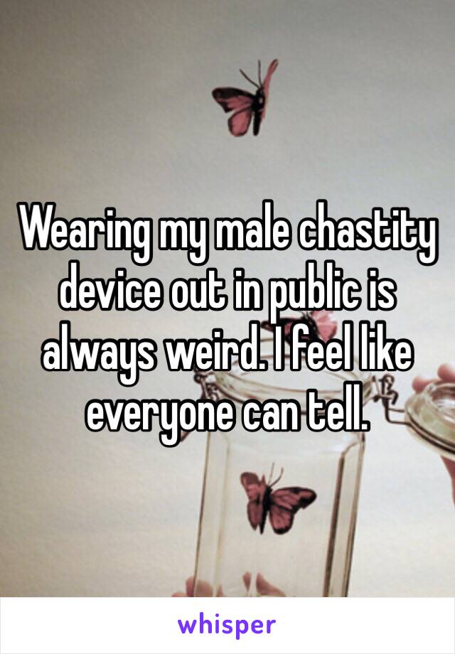 Public Chastity